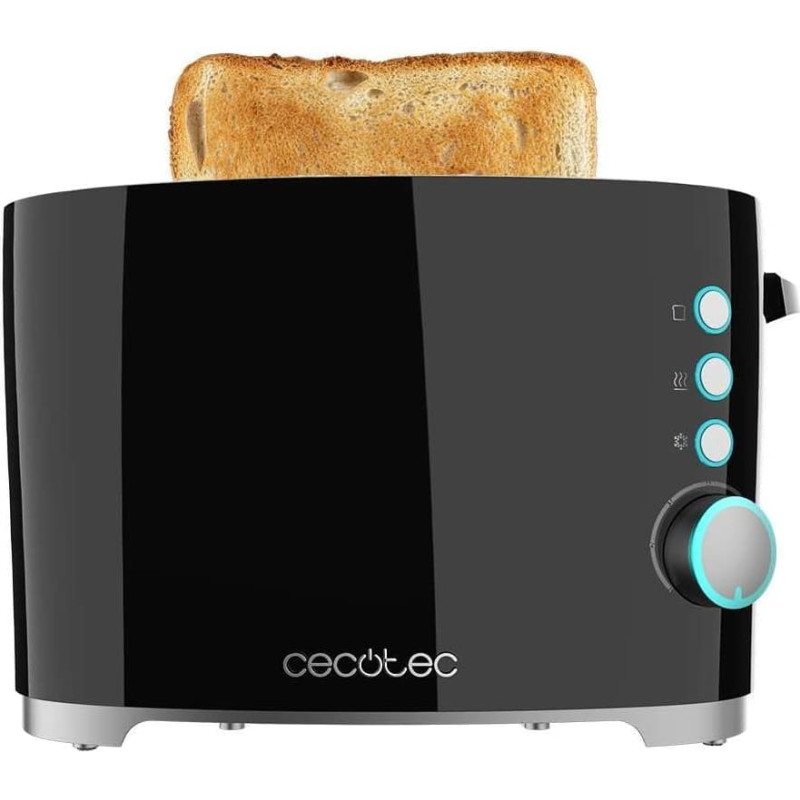 Cecotec Toaster | Toast&Taste Double B | Power 650 W | Number of slots 2 | Housing material Stainless steel