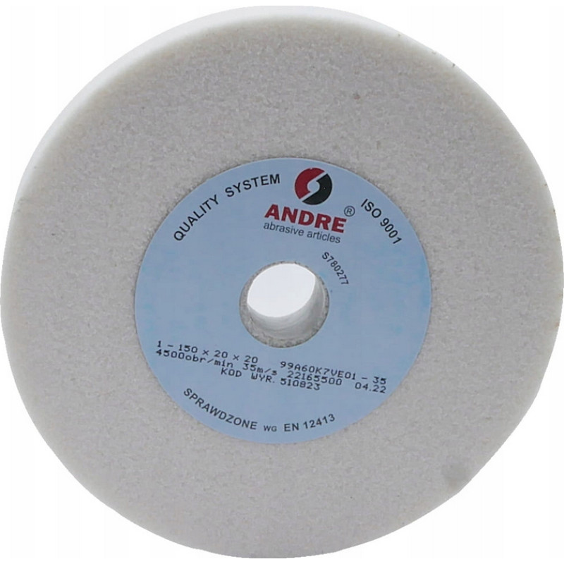 Andre ŚCIERNICA PŁASKA 150mm x 20mm x 20mm 99A60K7VE01-35 BIAŁA "TYP 1"