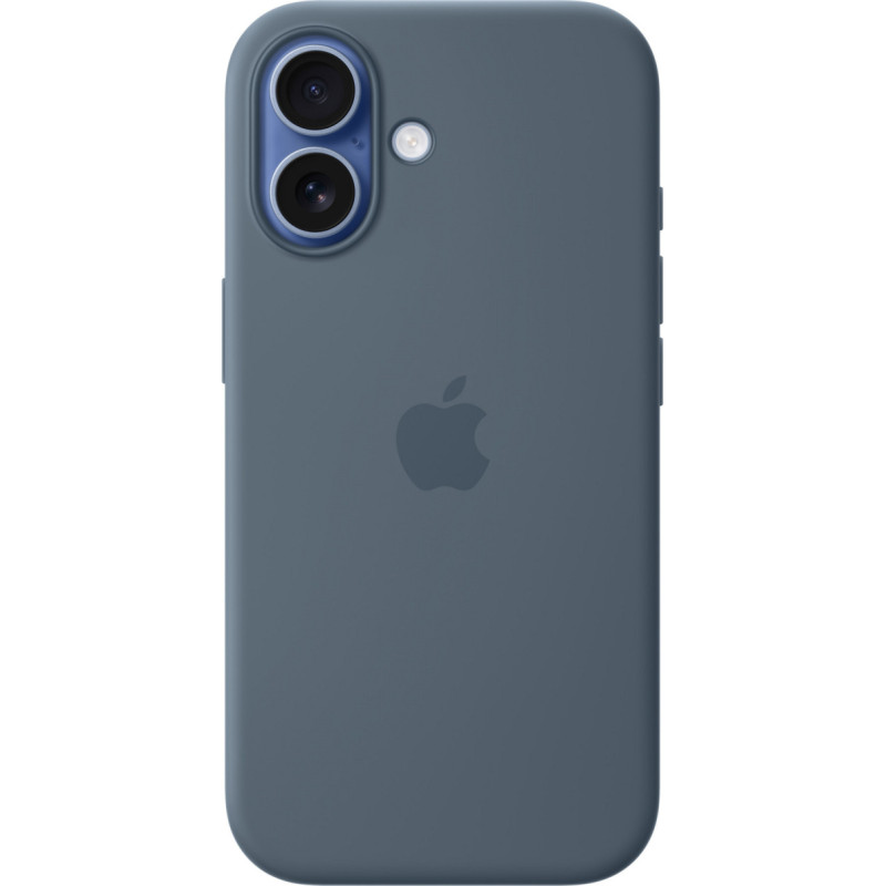 Apple Silicone Case with MagSafe, blue, iPhone 17
