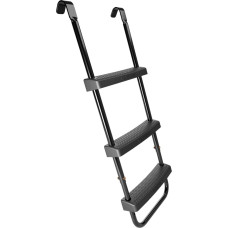 Hudora universal ladder 70 to 100cm black, for trampolines