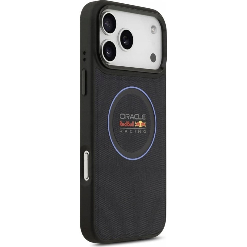 Red Bull Etui Red Bull Meshed Blue Ring & Metal Buttons MagSafe do iPhone 17 Pro Max granatowy