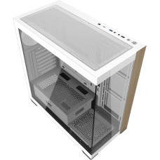 Darkflash DS900W computer case without fans (White)