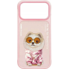 Nimmy Etui Nimmy Glasses Cool Dog do iPhone 17 Pro rozowy