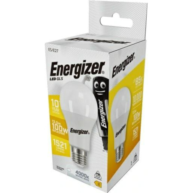 Energizer ŻARÓWKA BULB 13,8W / 100W E27 1521LM BARWA NEUTRALNA