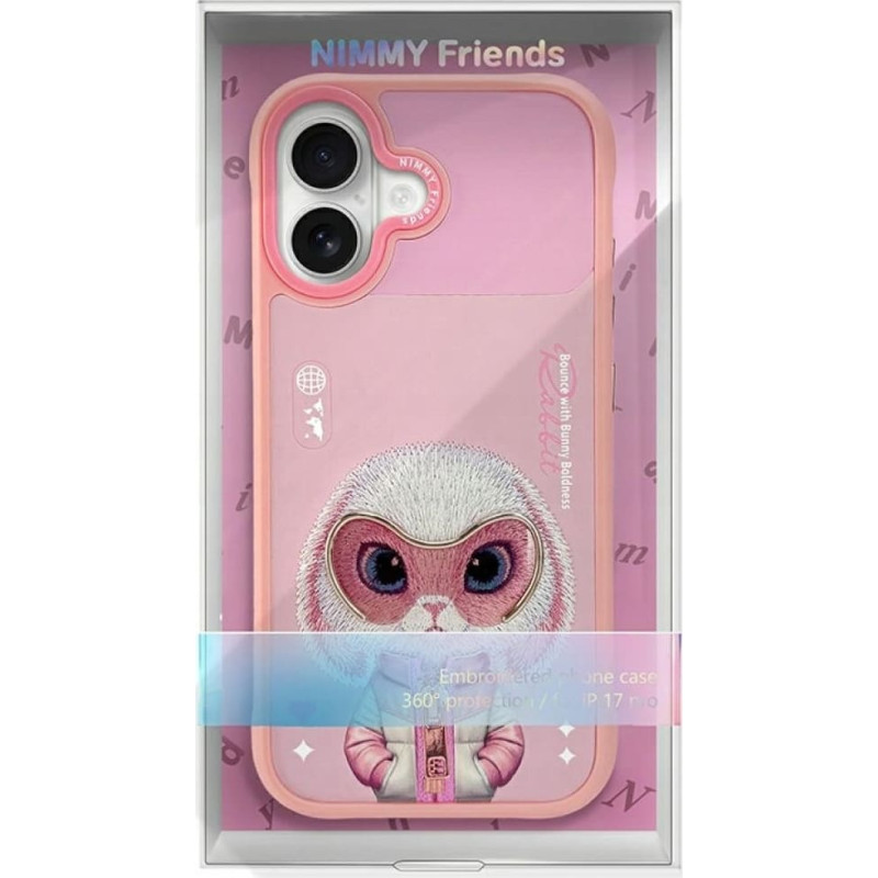 Dog & Bone Etui Nimmy Cool&Cute 2.0 Rabbit do        iPhone 17 rozowy