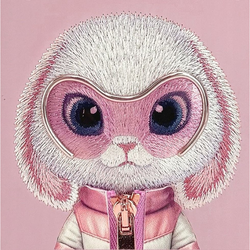 Dog & Bone Etui Nimmy Cool&Cute 2.0 Rabbit do        iPhone 17 rozowy