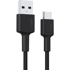 Aukey USB cable Aukey USB-A - USB-C 2 m Black (CB-CA2 OEM)
