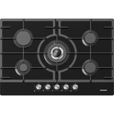 Įmontuojama dujinė viryklė HBH-M705IWFGBK HEINNER