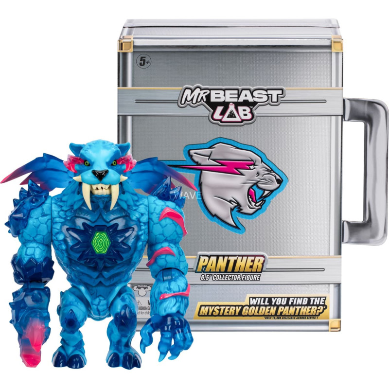 Moose Toys MrBeast Lab Collector Figures - Panther, Toy Figure