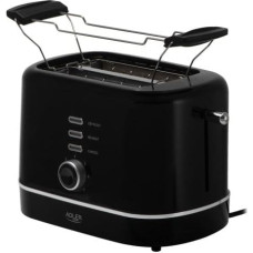 Adler Toster z rusztem do bułek | 7 poziomów opiekania | Funkcja rozmrażania i podgrzewania