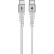 Goobay Kabel USB Goobay USB-C - USB-C 3 m Biały (70195)