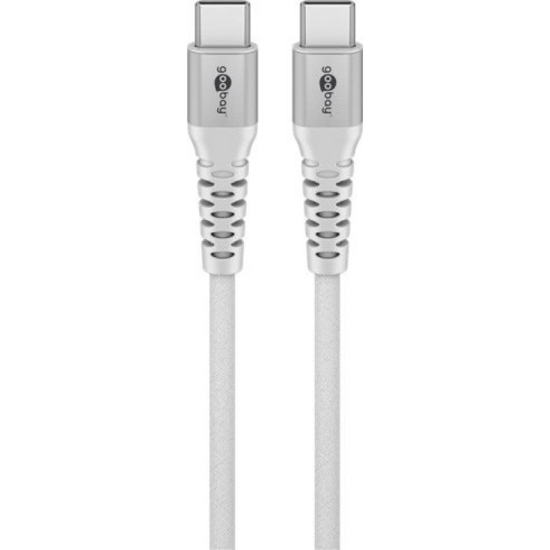 Goobay Kabel USB Goobay USB-C - USB-C 3 m Biały (70195)