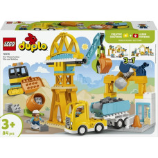 Lego Duplo Plac budowy z pojazdami 3w1 (10476)