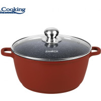 Puodas aliuminio su keramikos danga 18.6L 40x17.5cm HR-JLG-C40SO HEINNER