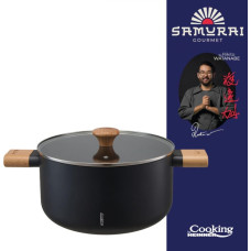 Katlas aliuminio su keramikos danga 5,3L 24x12,5 cm HR-SNT-S24, COOKING BY HEINNER