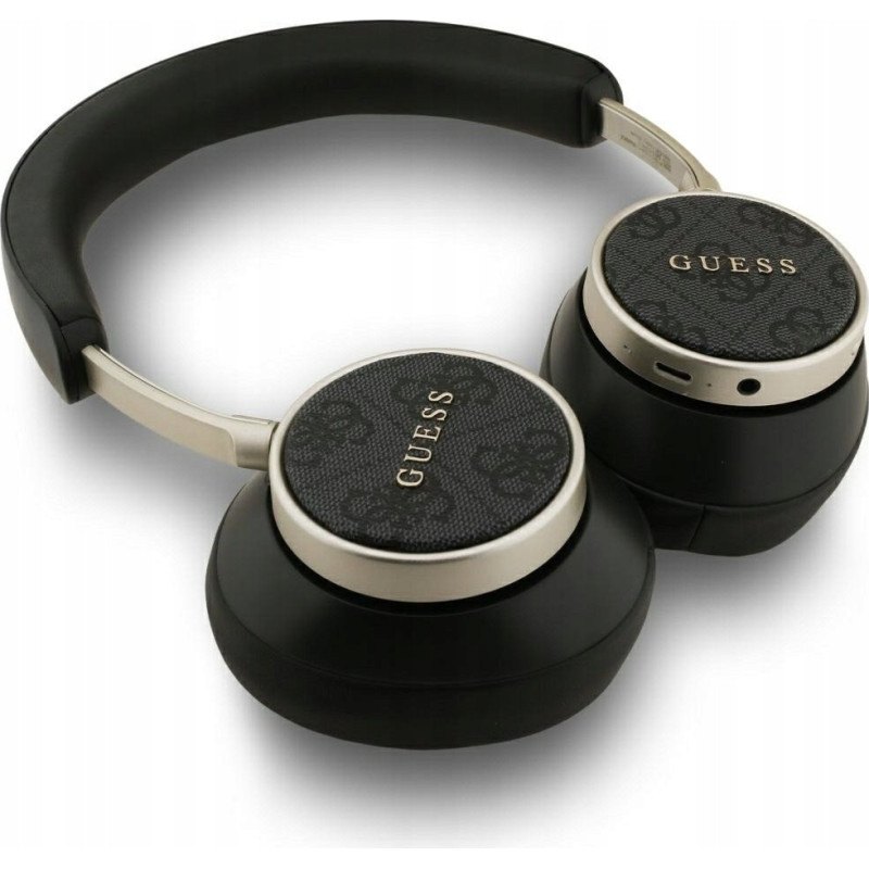Guess Sluchawki nauszne Guess Bluetooth 4G      Classic Logo czarny