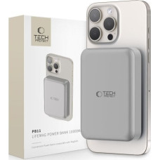 Tech-Protect Powerbank Tech-Protect TECH-PROTECT PB11 LIFEMAG MAGSAFE POWER BANK 10000MAH TITANIUM