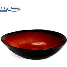 Keraminis ovalus dubenėlis 20cm VULCANO HR-LH-VBO20 HEINNER