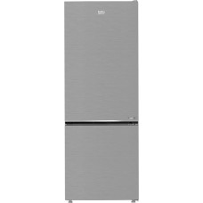 Beko Refrigerator | B3RCNE564HXB | Energy efficiency class E | Free standing | Combi | Height 192 cm | No Frost system | Fridge net capacity 340 L | Freezer net capacity 150 L | Display | 39 dB | Stainless steel