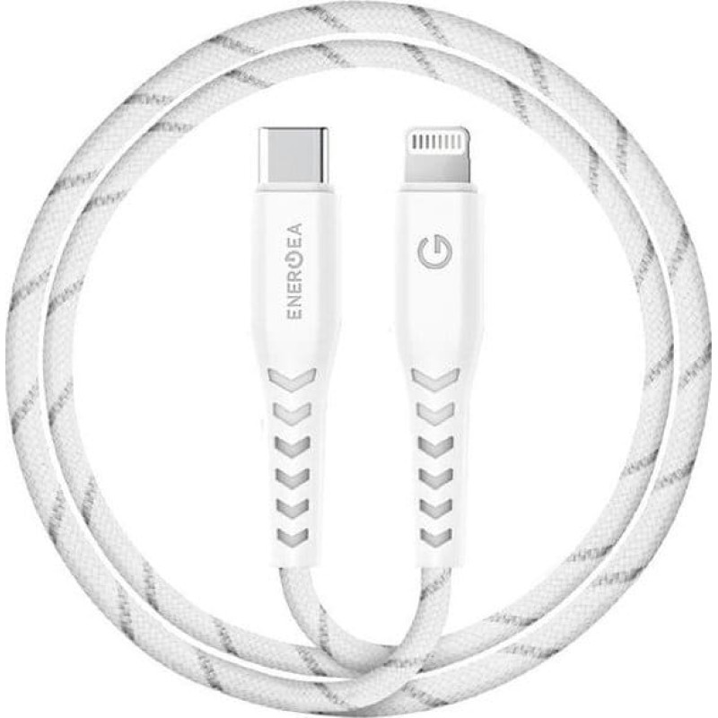 Energea USB cable Energea USB-C - Lightning 1.5 m White (CBL-NFCL-RED150)