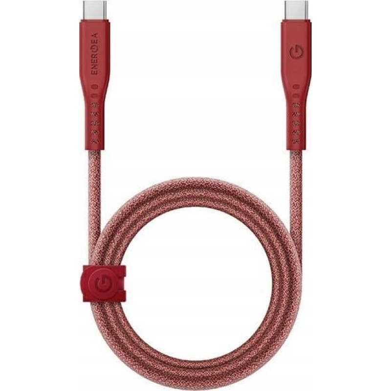 Energea Kabel USB Energea USB-C - USB-C 1.5 m Czerwony