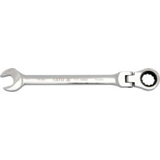 Yato KLUCZ PŁASKO-OCZKOWY Z GRZECHOTKĄ 13mm, Z PRZEGUBEM 1679