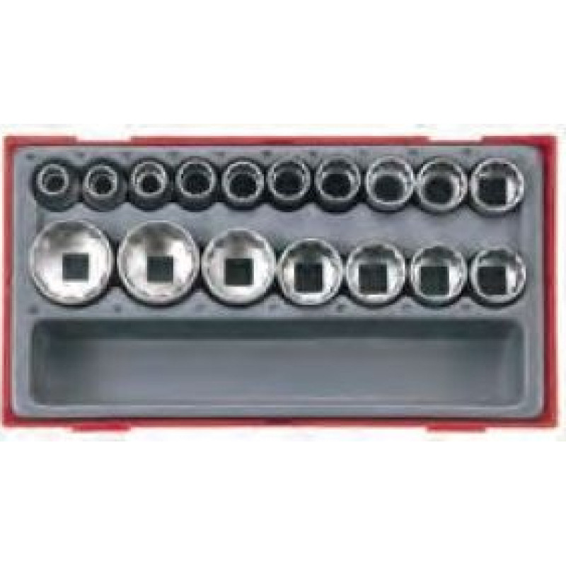 Teng Tools Particle Key Set 1/2" 17piece (03570256)