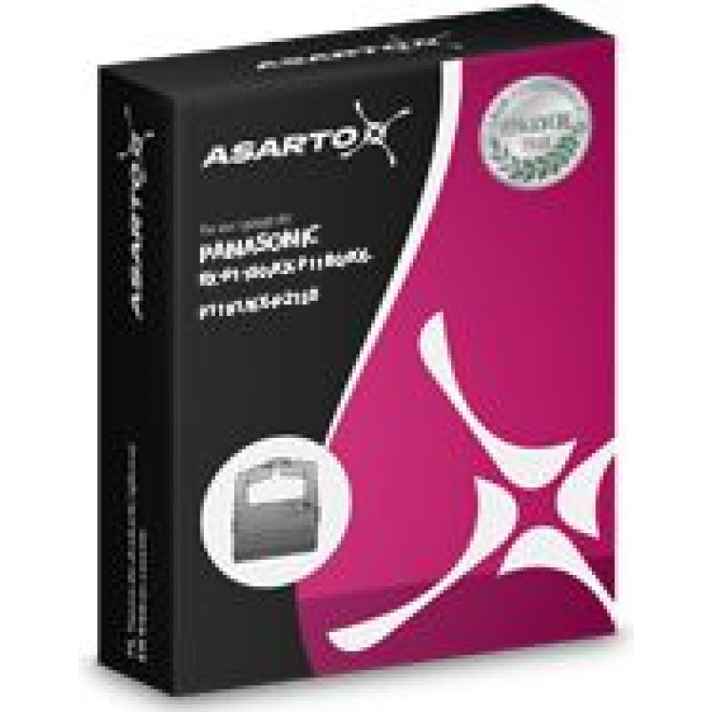 Asarto Tape Asarto to Panasonic KX-P1150/KX-P1180/KX-P1191/KX-P2150 | black