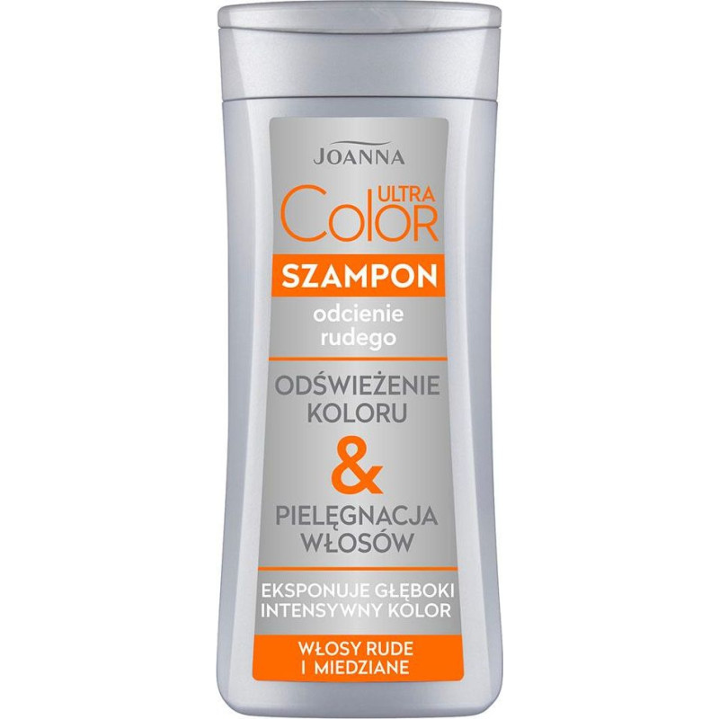 Joanna Ultra Color Shampoo hair shampoo red and copper 200ml