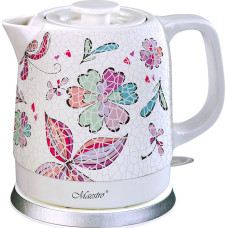 Maestro Teapot Maestro MR-068C Flowers White