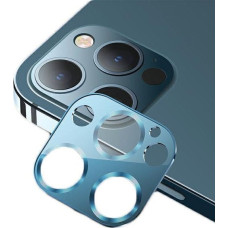 Usams USAMS Camera Lens Glass iPhone 12 Pro Max metal niebieski/blue BH707JTT04 (US-BH707)