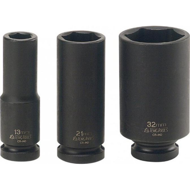 Teng Tools Machine cap long 1/2" 24 mm DIN Teng Tools