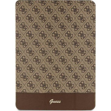 Guess Tablet case Guess Etui Guess GUFCP12PS4SGW Apple iPad Pro 12.9 2020/2021/2022 (4., 5th and 6th generation) brown/brown 4G Stripe Allover
