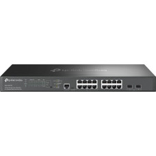 Tp-Link Omada SG3218XP-M2 tinklo komutatorius Valdomas L2+ 2.5G Ethernet (100/1000/2500) Maitinimas per Eternetą (PoE) 1U Juoda