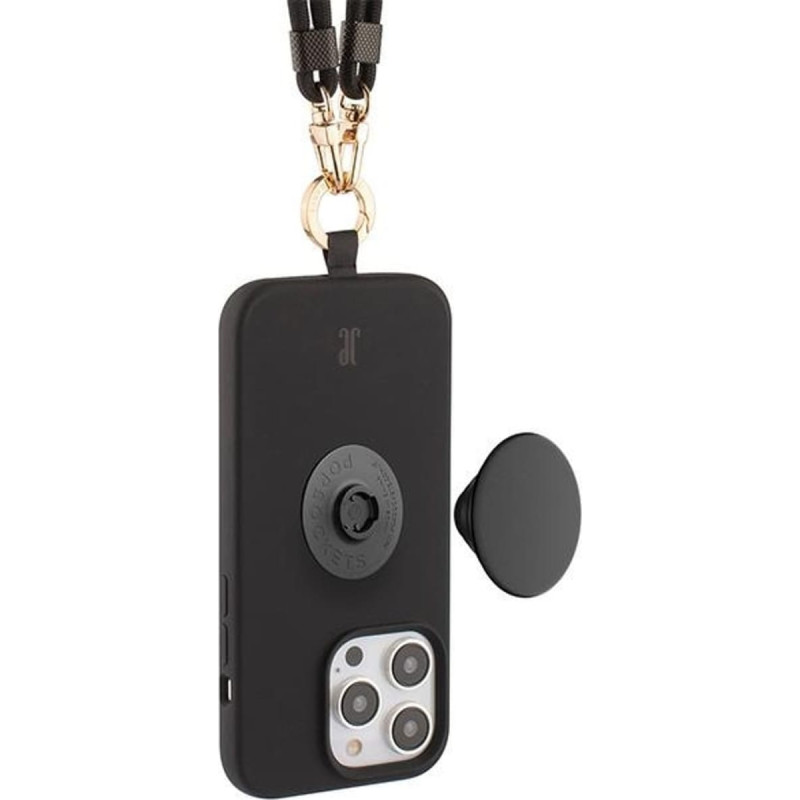 Just Elegance Etui JE 3in1 PopGrip iPhone 15 Pro 6.1" czarny/black 30485 (Just Elegance)