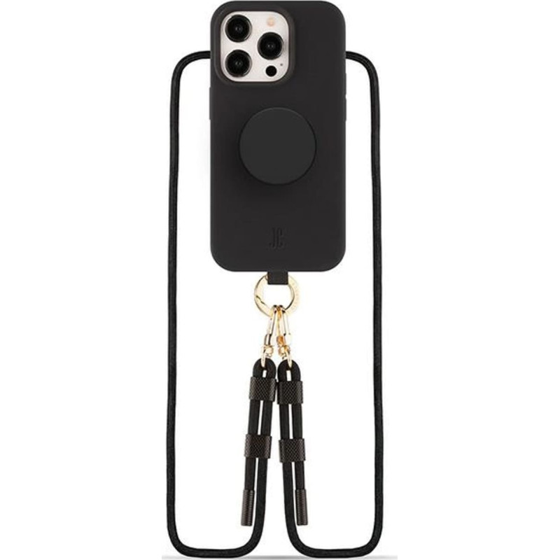 Just Elegance Etui JE 3in1 PopGrip iPhone 15 Pro 6.1" czarny/black 30485 (Just Elegance)