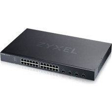 Zyxel XGS1935-28-EU0101F tinklo komutatorius Valdomas L2+/L3 Gigabit Ethernet (10/100/1000) 1U Juoda