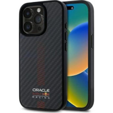 Red Bull RBHMP15L24CFGSMK iPhone 15 Pro 6.1" hardcase black/black Carbon Fiber Power Bar MagSafe