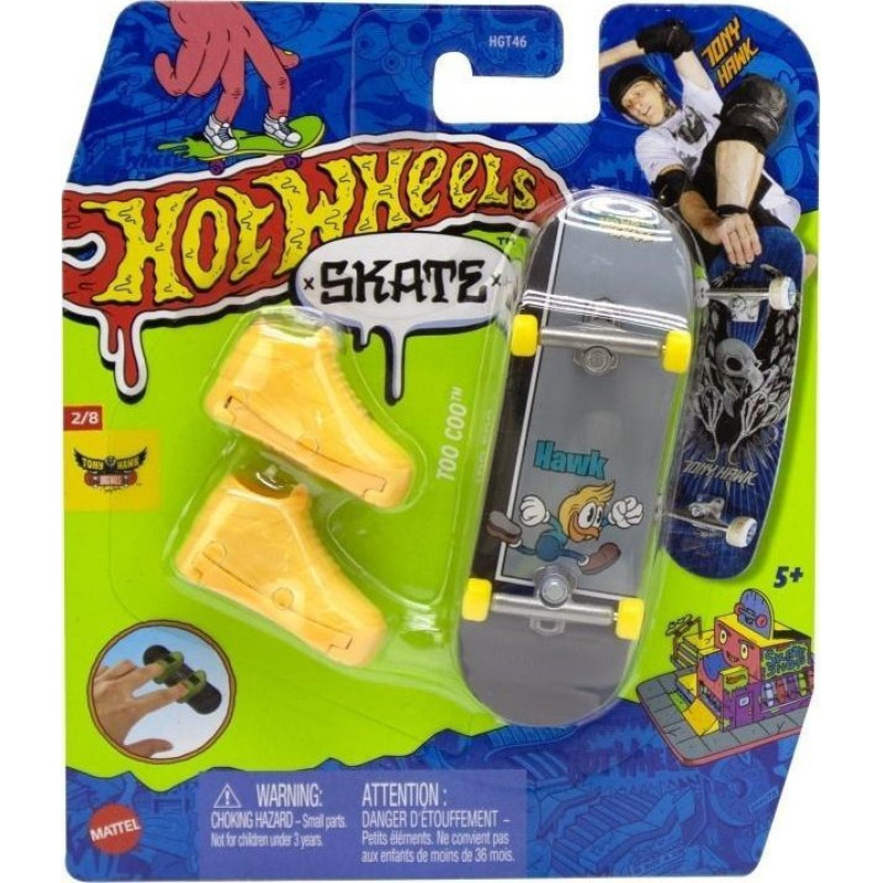Mattel Hot Wheels Skate Deskorolka + buty HVJ75