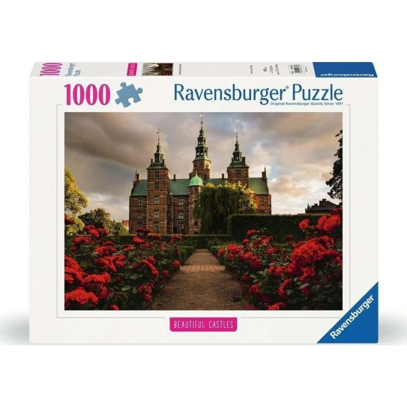 Ravensburger Puzzle Zamek Rosenborg 1000 elementów