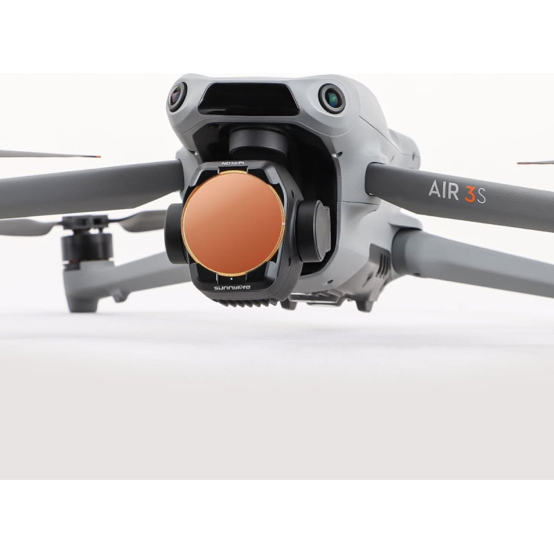 Sunnylife FILTR HYBRYDOWY 2w1 Polaryzacyjny PL + Szary ND8 do DJI AIR 3S 3 S + ETUI / FI923-8P