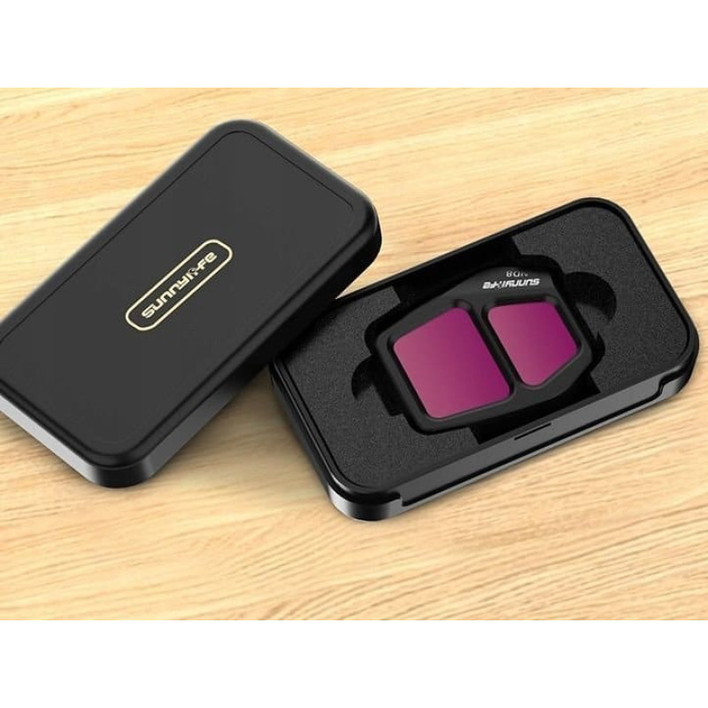 Sunnylife FILTR HYBRYDOWY 2w1 Polaryzacyjny PL + Szary ND8 do DJI AIR 3S 3 S + ETUI / FI923-8P