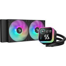 Deepcool LQ240 Procesorius Aušinimo skysčiu rinkinys 12 cm Juoda 1 vnt