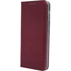 Nemo KABURA LUNA BOOK CARBON MAGNETO DO SAMSUNG S24 FE BURGUNDOWY