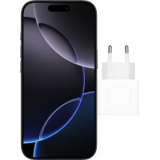 Apple Smartfon Apple iPhone 16 Pro 128GB Black Titanium (MYND3) z ładowarką