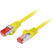 Lanberg PATCHCORD KAT.6 S/FTP LSZH CU 5M ŻÓŁTY FLUKE PASSED LANBERG