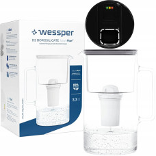 Wessper Dzbanek Wessper D2 Borosilicate FutureFlow Aquaclassic (WES202-FF-BK)