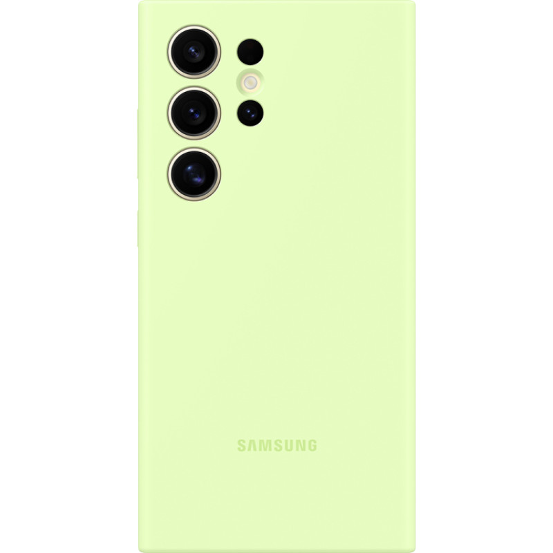 Samsung Silicone Case Green mobiliojo telefono dėklas 17,3 cm (6.8") Geltona