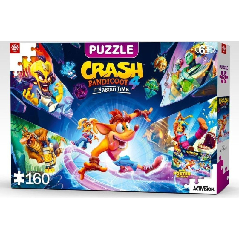 Good Loot Puzzle Kids 160 Crash Bandicoot 4: It's About Time