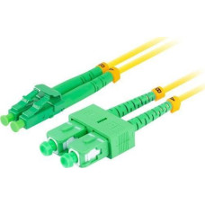 Lanberg PATCHCORD LIGHT SEM SC/APC-LC/APC DUPLEX 3.0MM LSCH G657A1 2M LANBERG YELTH